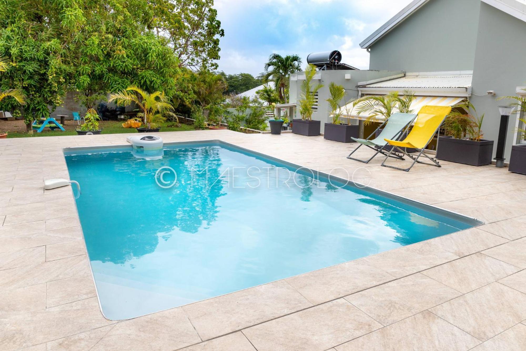 Villa L'Artist En Bord De Mer Avec Piscine Privee Sainte-Rose Exterior foto