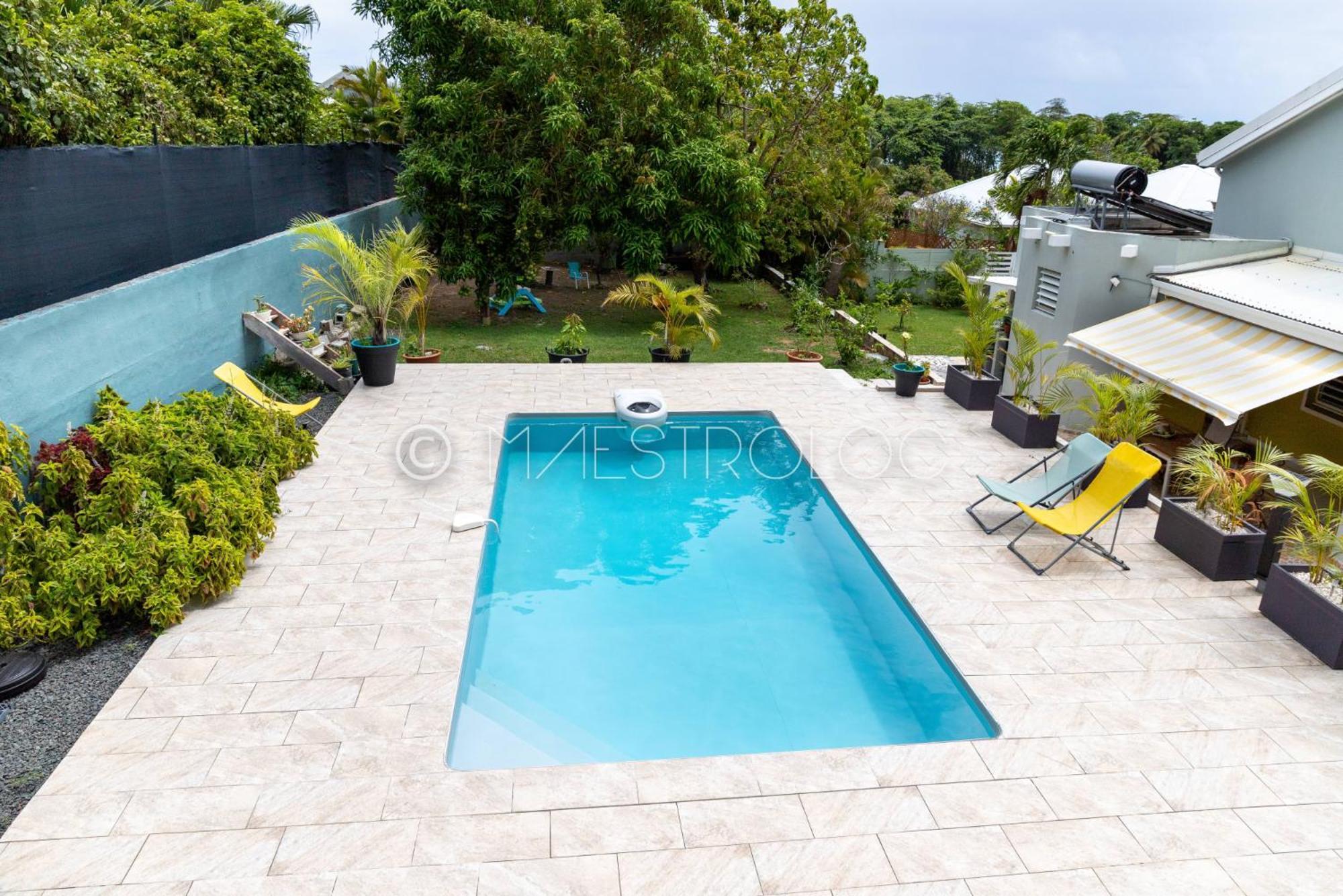 Villa L'Artist En Bord De Mer Avec Piscine Privee Sainte-Rose Exterior foto